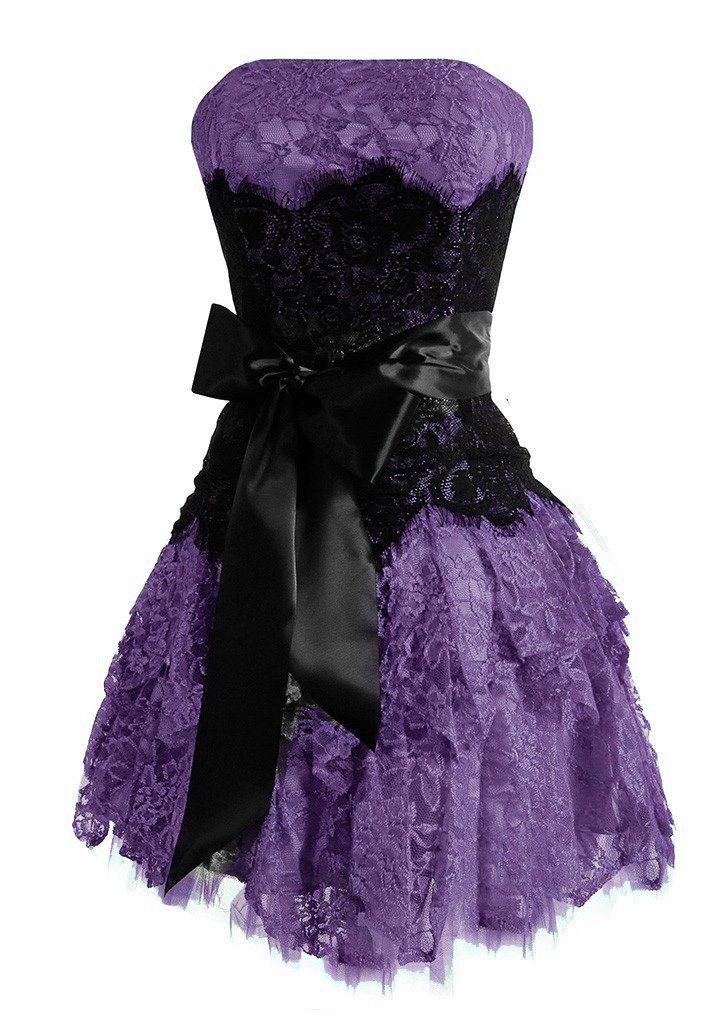 A Line Lace Short Prom Dress Birthday Party Dress Homecoming Dress