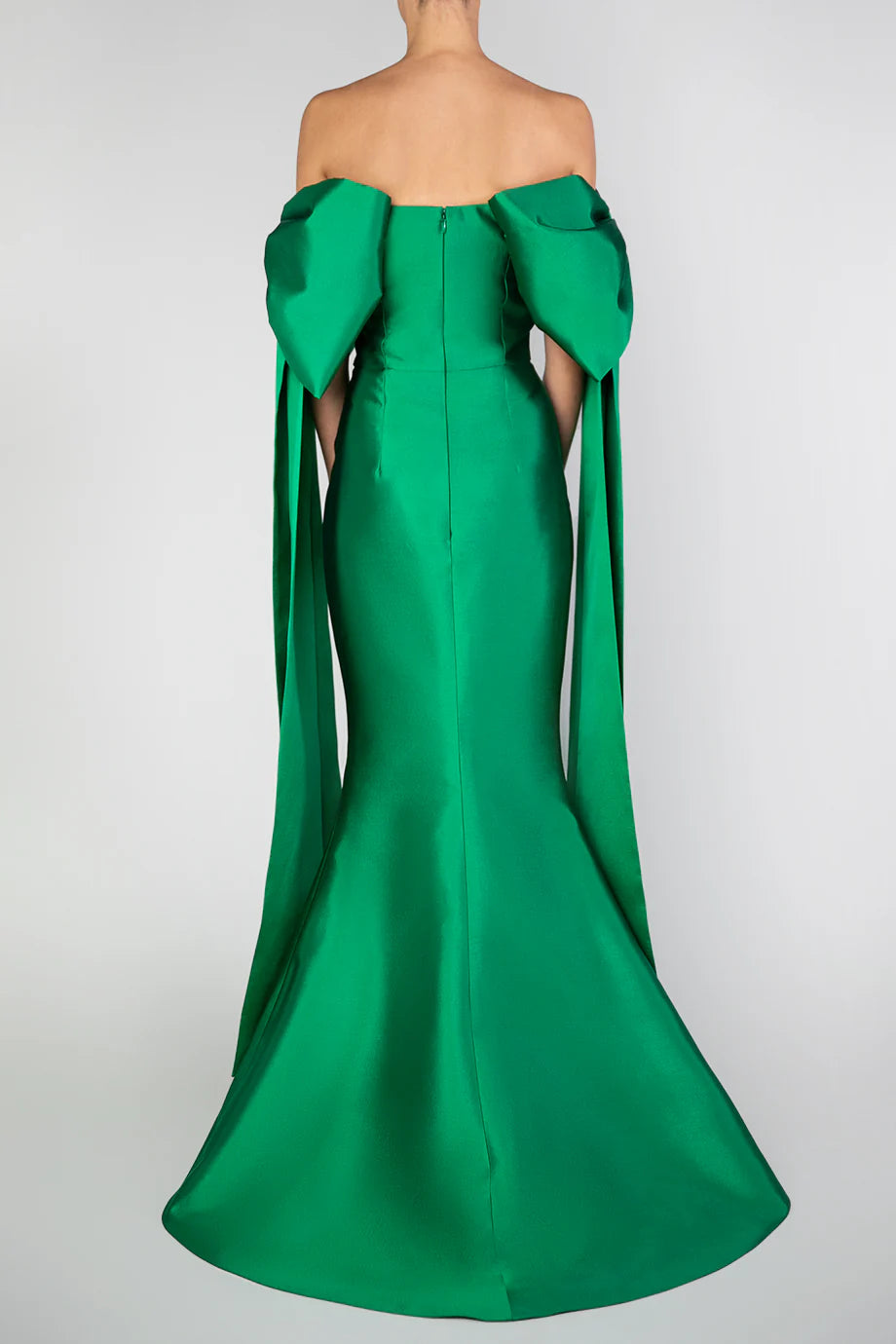 Baby Pink Mermaid Satin Long Prom Party Dresses,LTP4010