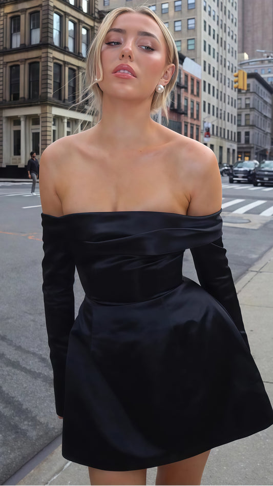 Black Strapless Mini Homecoming Dress, Short Prom Party Dress,LTP3557