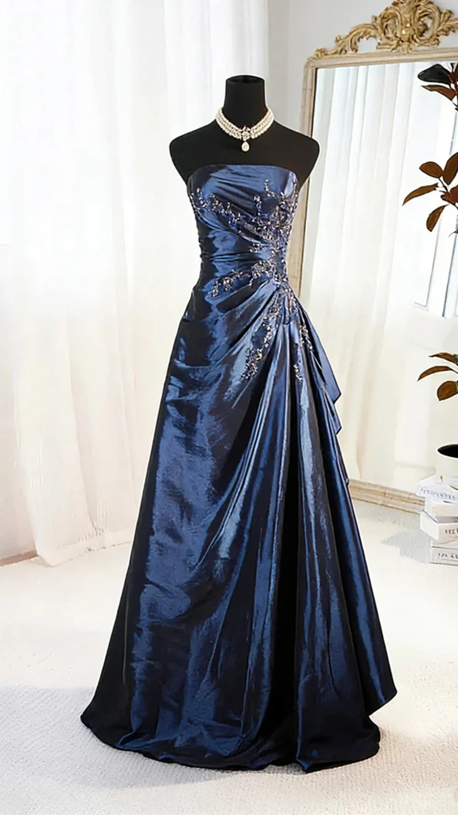 strapless open back dress Charming Beaded Senior Prom Dresses Elegant Party Dress For Women,LTP4 –  Laylatailor Shop