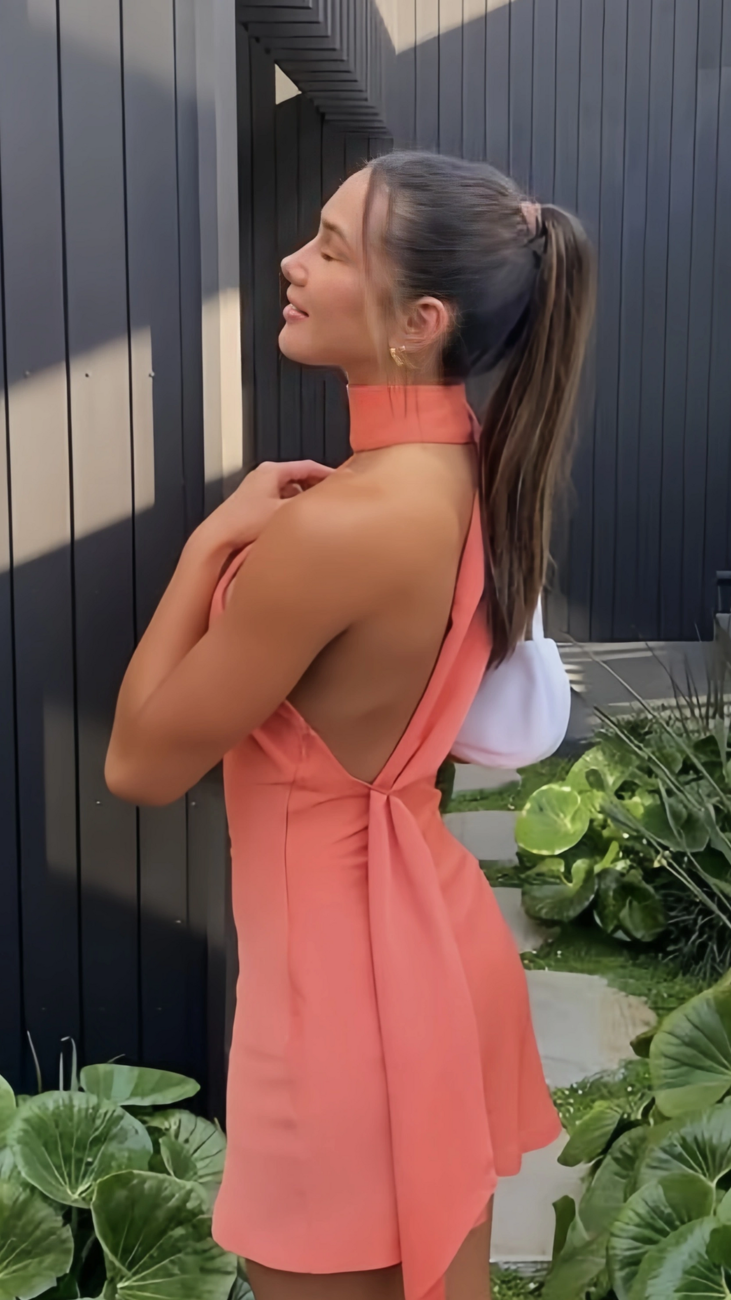 Coral Pink Bodycon Homecoming Dresses, LTP3941