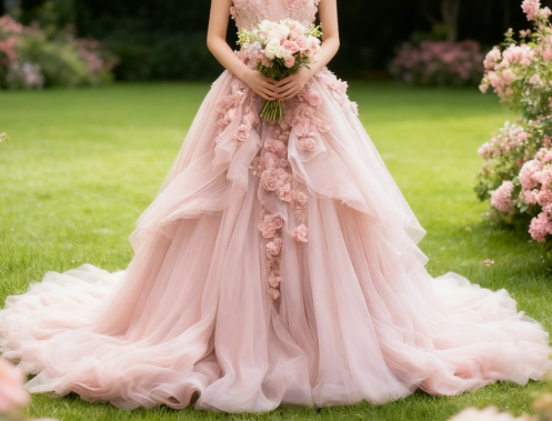 Pink Vintage A-line 16th Birthday Dress Sweetheart Lace Tulle Long Evening Gown Applique Wedding Dress