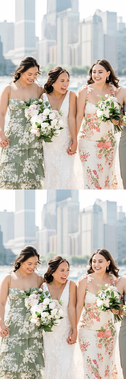 High Quality Floral Bridesmaid Dress, Long Party Dresses, LTP3497