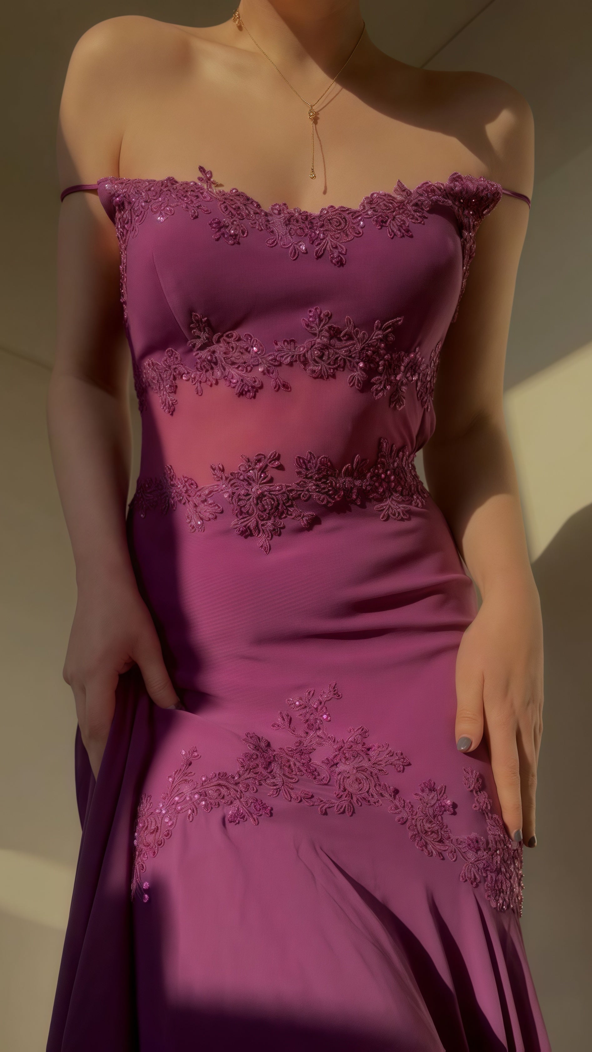Off The Shoulder Purple Applique Evening Prom Dresses, Mermaid Chiffon Laylatailor Shop Off The Shoulder Purple Applique Evening Prom Dresses, Mermaid Chiffon Laylatailor Shop
