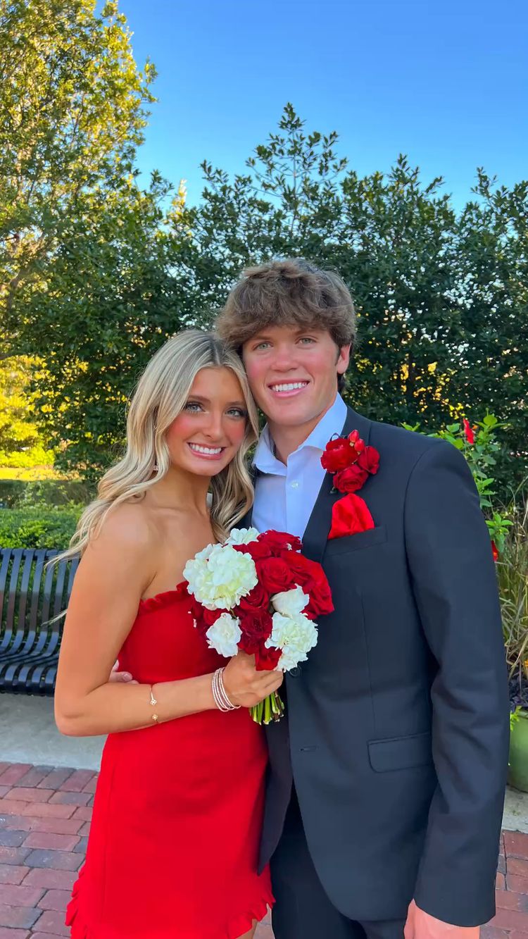 Red Strapless Homecoming Dresses Sleeveless Mini Party Gown, LTP3092