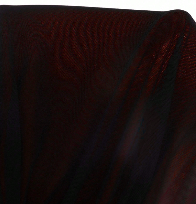 Simple Prom Dresses Black Chiffon Red Vintage Evening Party Dress,LTP4254