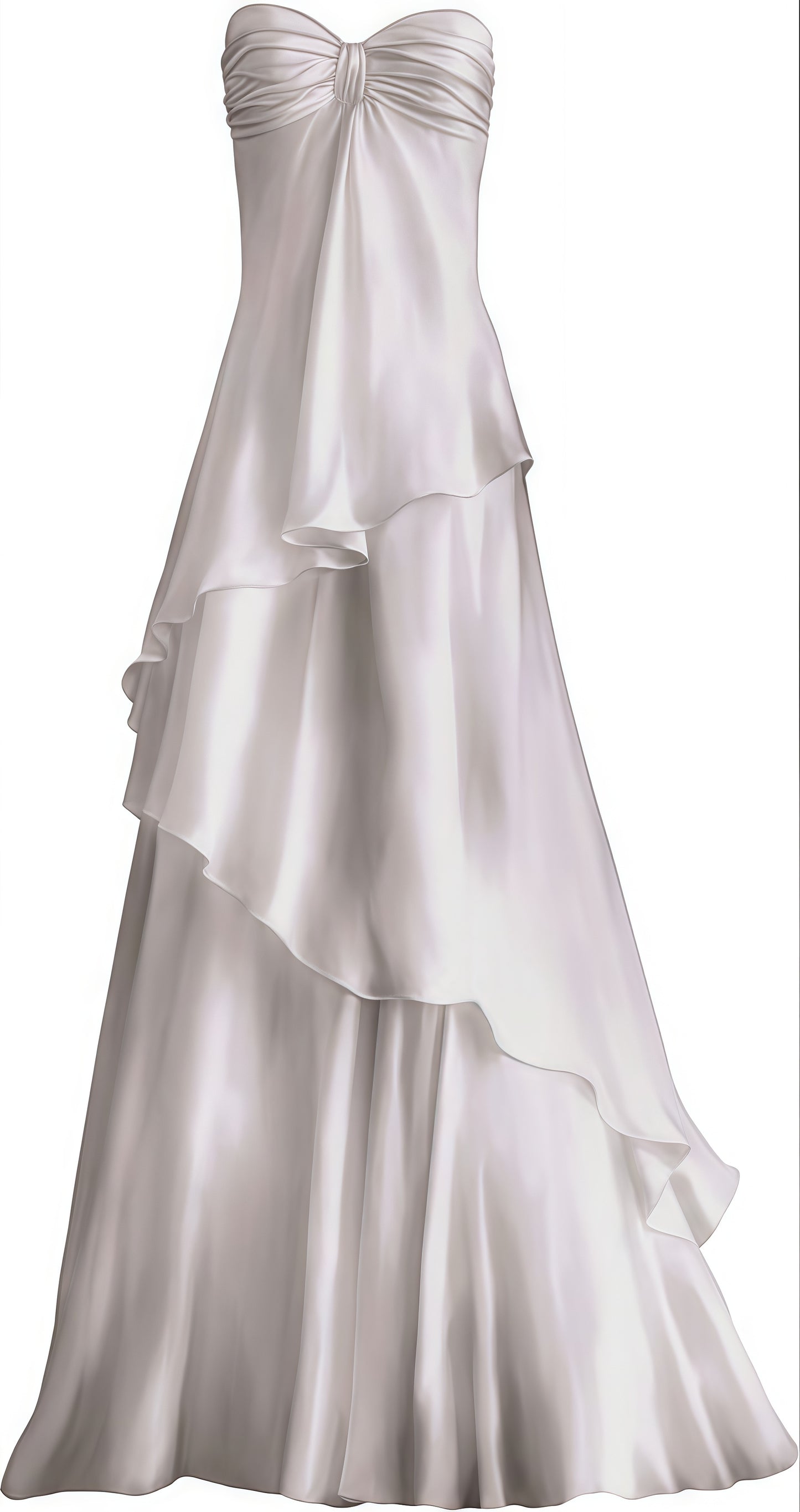 Sweetheart White Long Prom Dress, Sleeveless Evening Dress, LTP3653