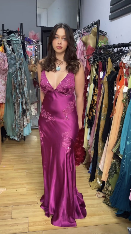 Vintage Mermaid Spaghetti Straps Backless Long Prom Dress Evening Dress Formal Dress,LTP4432