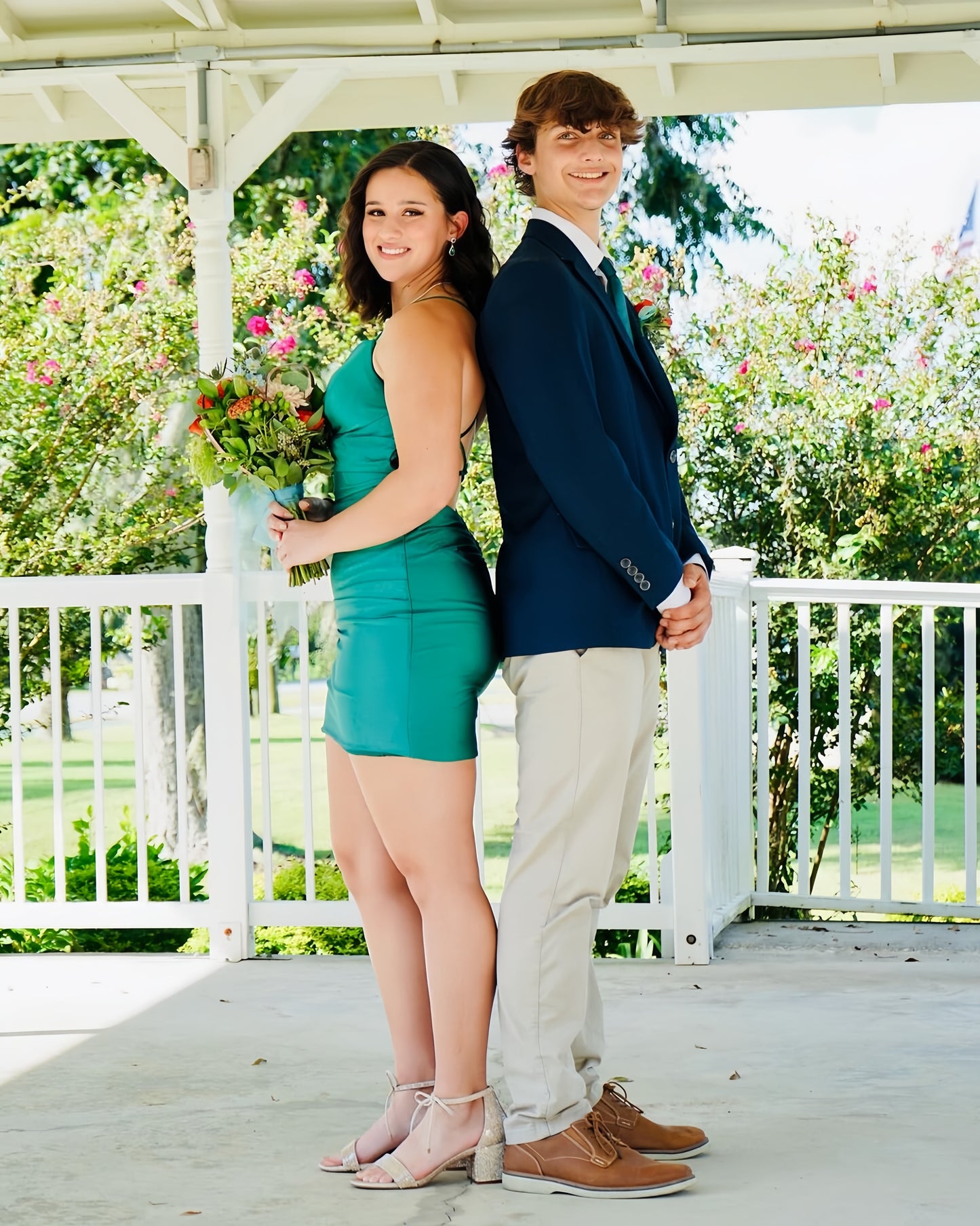 Green Bodycon Satin Homecoming Dresses, LTP3346