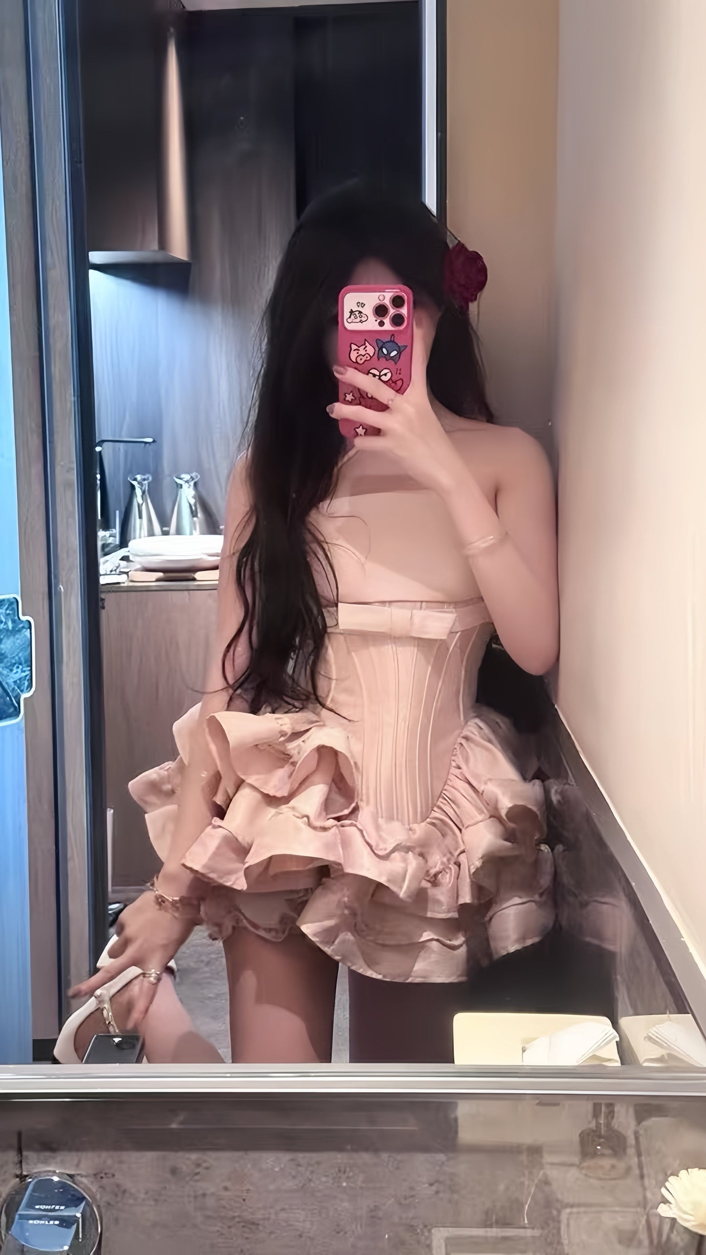 Pink Homecoming Dresses Mini Party Dress Birthday Prom Graduation Dresses