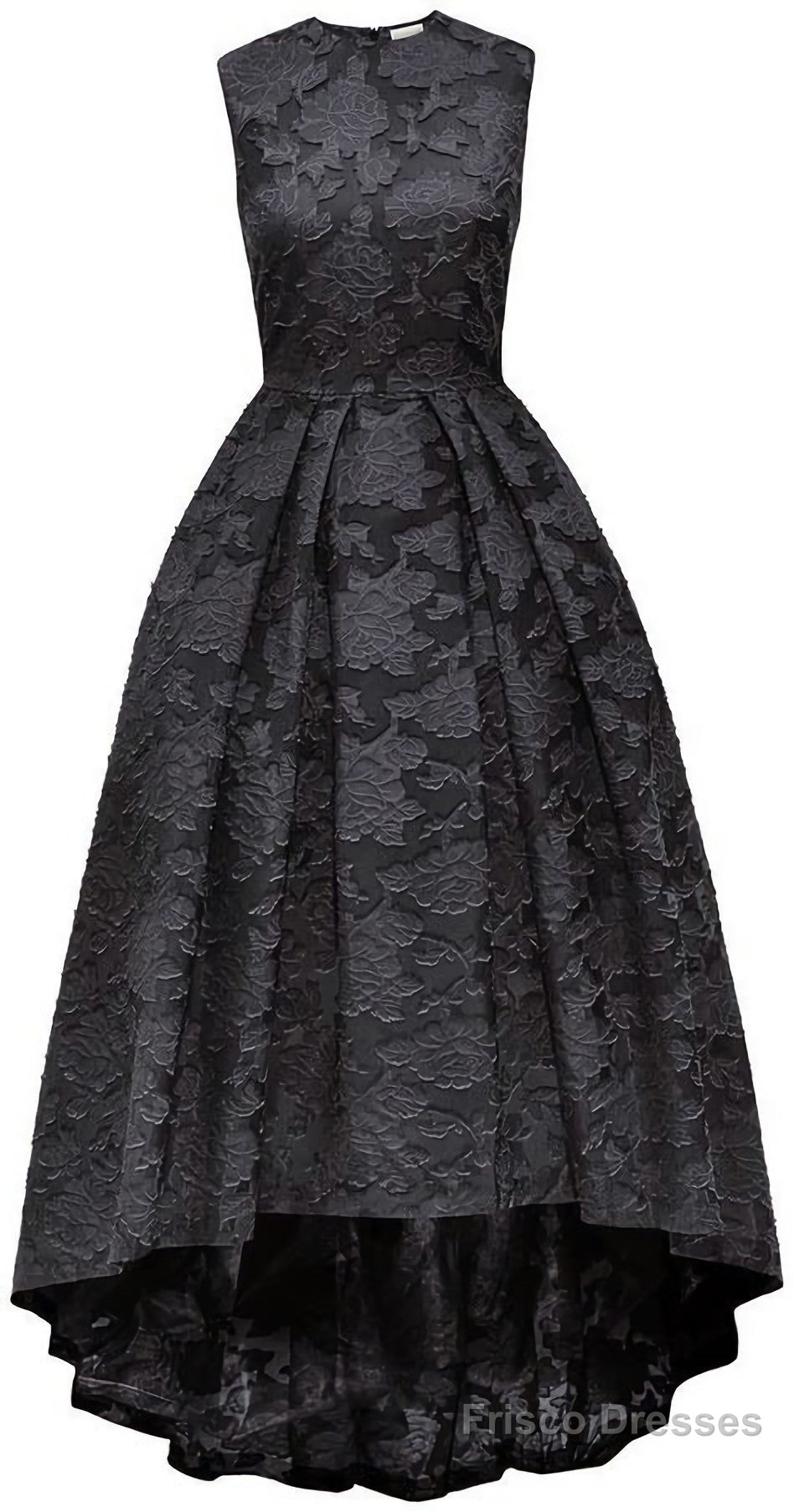 Floral Black Sleeveless Applique new fashion 2025 Homecoming Dresses