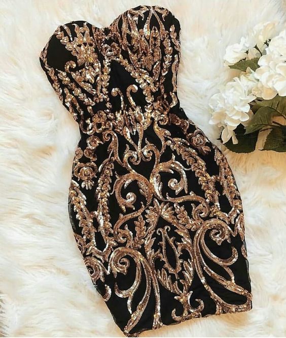 Vintage Fashion Homecoming Dress