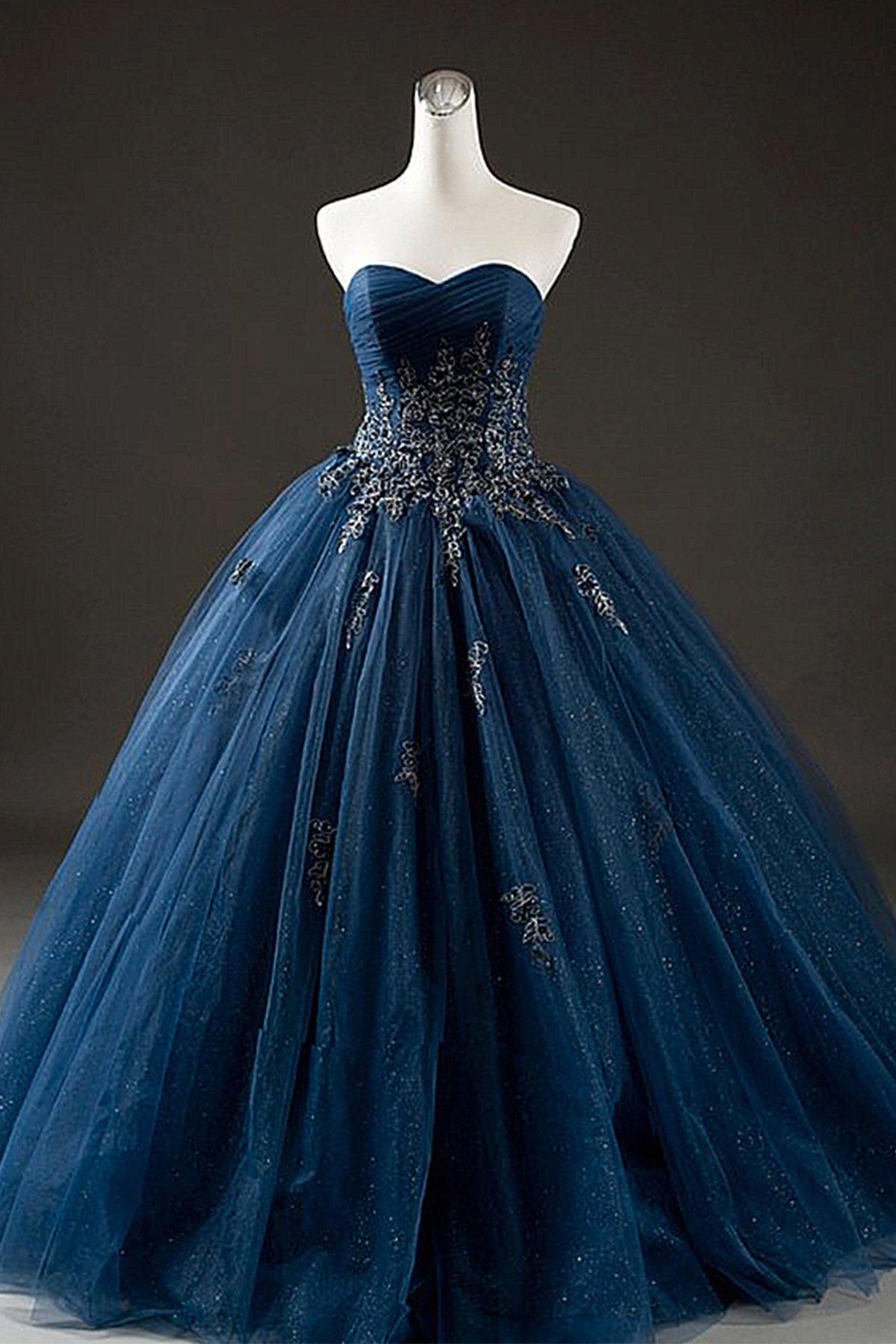LTP0194,Elegant Navy Blue Sweet 16 Dresses Tulle Sweetheart Neck Long Laylatailor Shop LTP0194,Elegant Navy Blue Sweet 16 Dresses Tulle Sweetheart Neck Long Laylatailor Shop