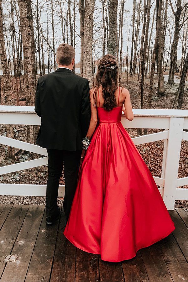 LTP0837,Red prom dress spaghetti straps prom dresses a-line satin even Laylatailor Shop LTP0837,Red prom dress spaghetti straps prom dresses a-line satin even Laylatailor Shop