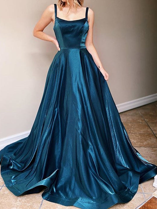 LTP1701, Prom dresses long satin evening gown fashion prom dress