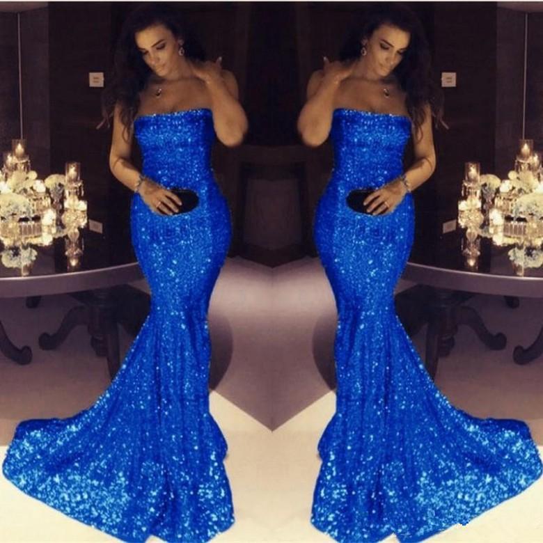LTP0093,2022 Gorgeous Gold Sequins Mermaid Prom Dresses