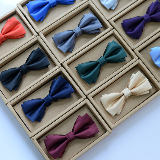 Colorful high quality men bow tie(Free shipping when order with dress)