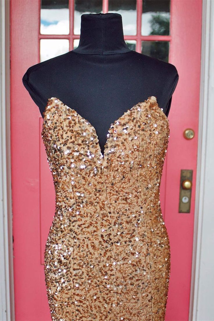 LTP1262,Sweetheart Sequins Mermaid Long Formal Dress, Sleeveless Bodycon Prom Evening Dresses
