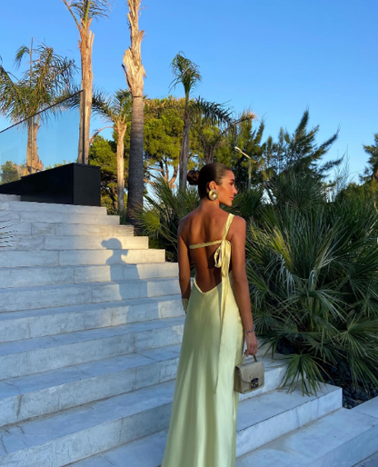 Yellow One Shoulder Prom Dresses, Evening Dress, Floor Length Party Gowns
