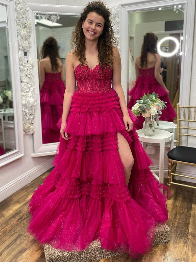 Strapless Fairy Prom Dress - Preppy Queen Ball Gown | Laylatailor Laylatailor Shop Strapless Fairy Prom Dress - Preppy Queen Ball Gown | Laylatailor Laylatailor Shop