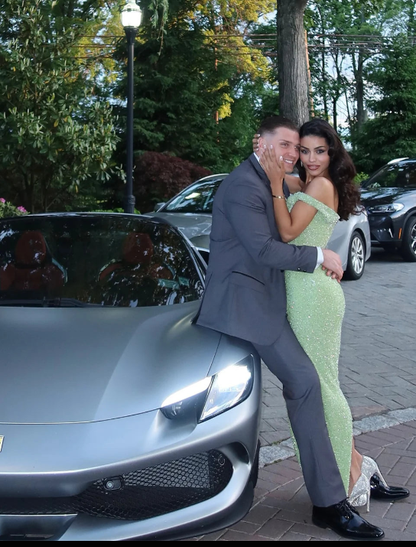 Green Elegant Long Party Dress Prom Dress New Arrive Mermaid Evening Dress