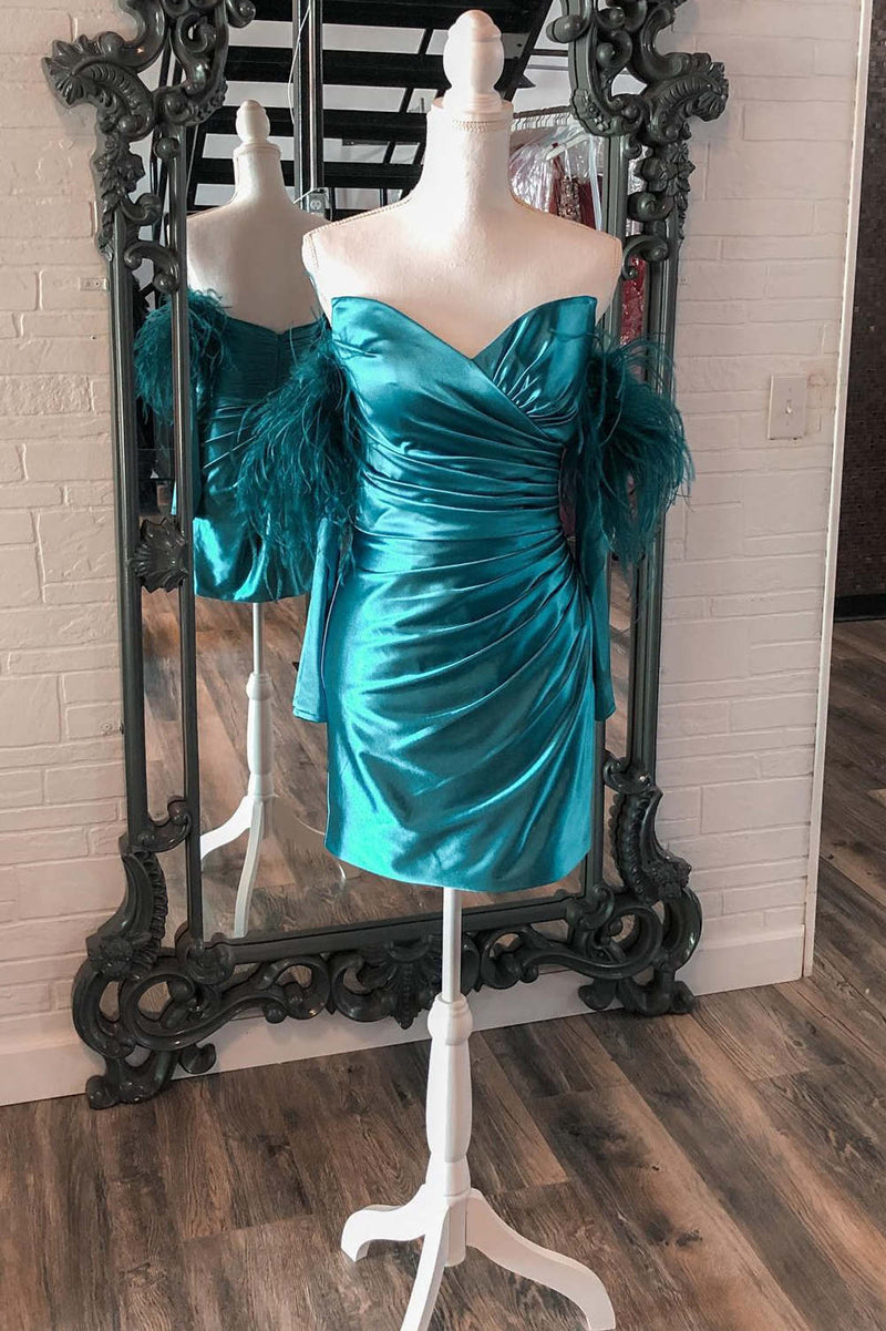 Peacock Blue Bodycon Homecoming Dress Laylatailor Shop Peacock Blue Bodycon Homecoming Dress Laylatailor Shop