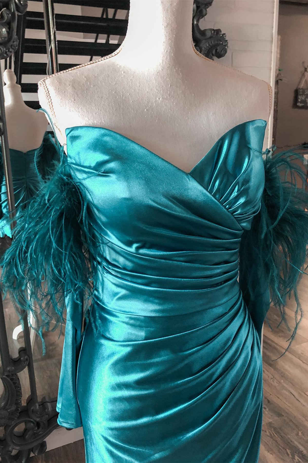 Peacock Blue Bodycon Homecoming Dress Laylatailor Shop Peacock Blue Bodycon Homecoming Dress Laylatailor Shop