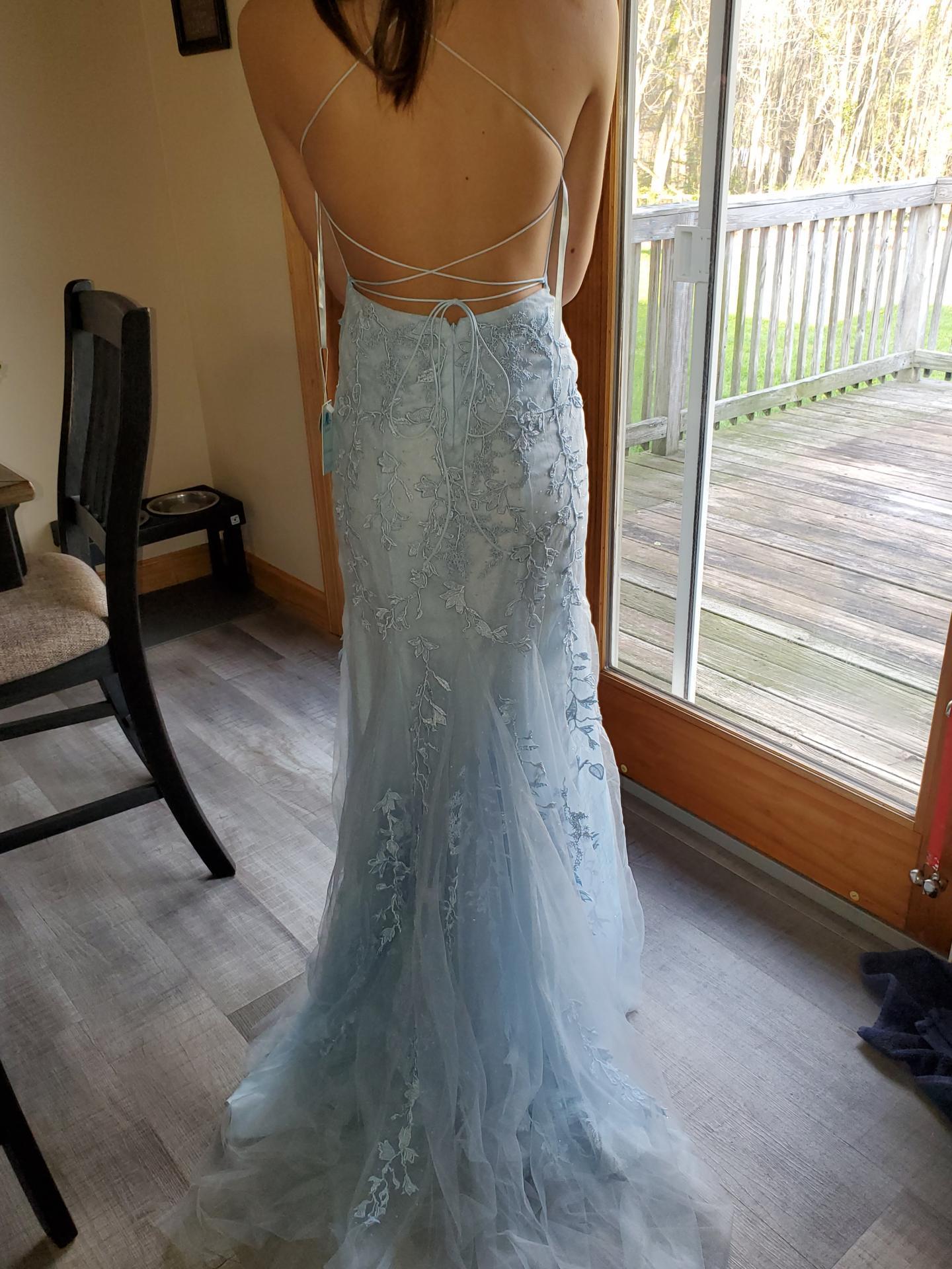 Mermaid Lace Long Prom Dress