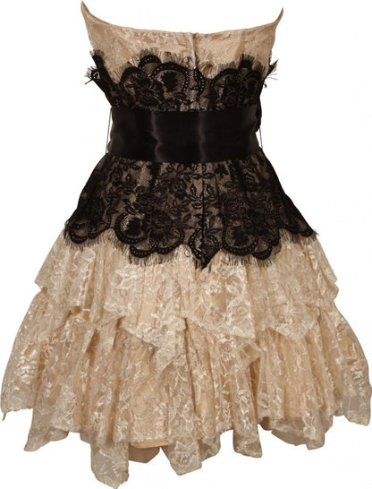 A Line Lace Short Prom Dress Birthday Party Dress Homecoming Dress