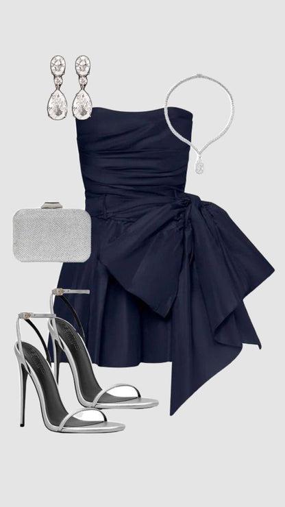 Strapless Homecoming Dress,New Arrival Party Dress