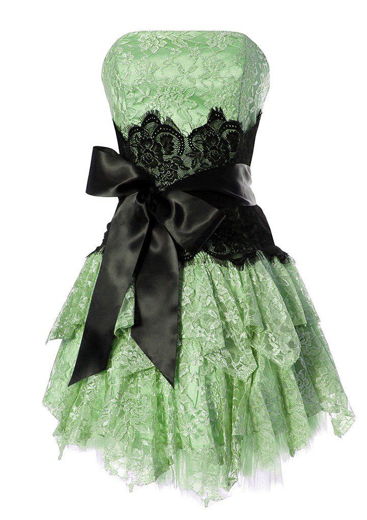 A Line Lace Short Prom Dress Birthday Party Dress Homecoming Dress