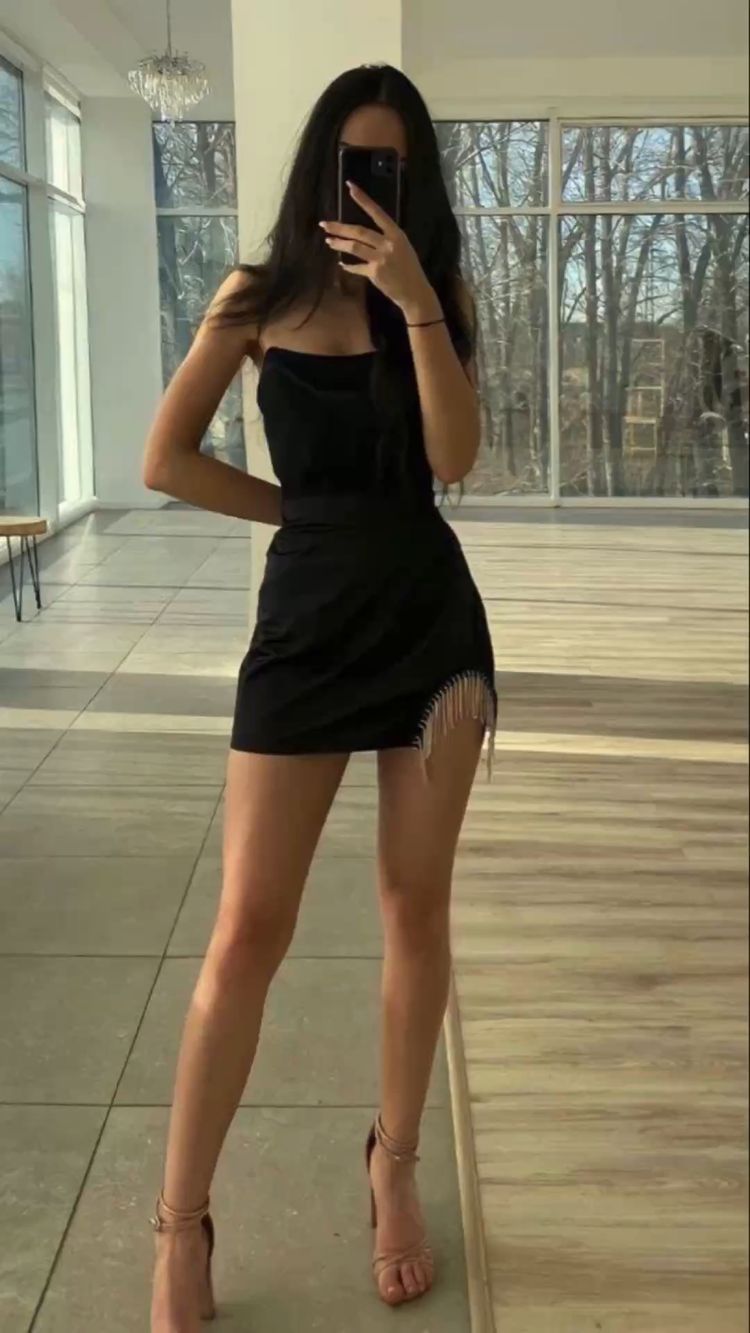 LTP1831,Sexy Black Sleeveless Bodycon Homecoming Dresses With Beaded Tassel