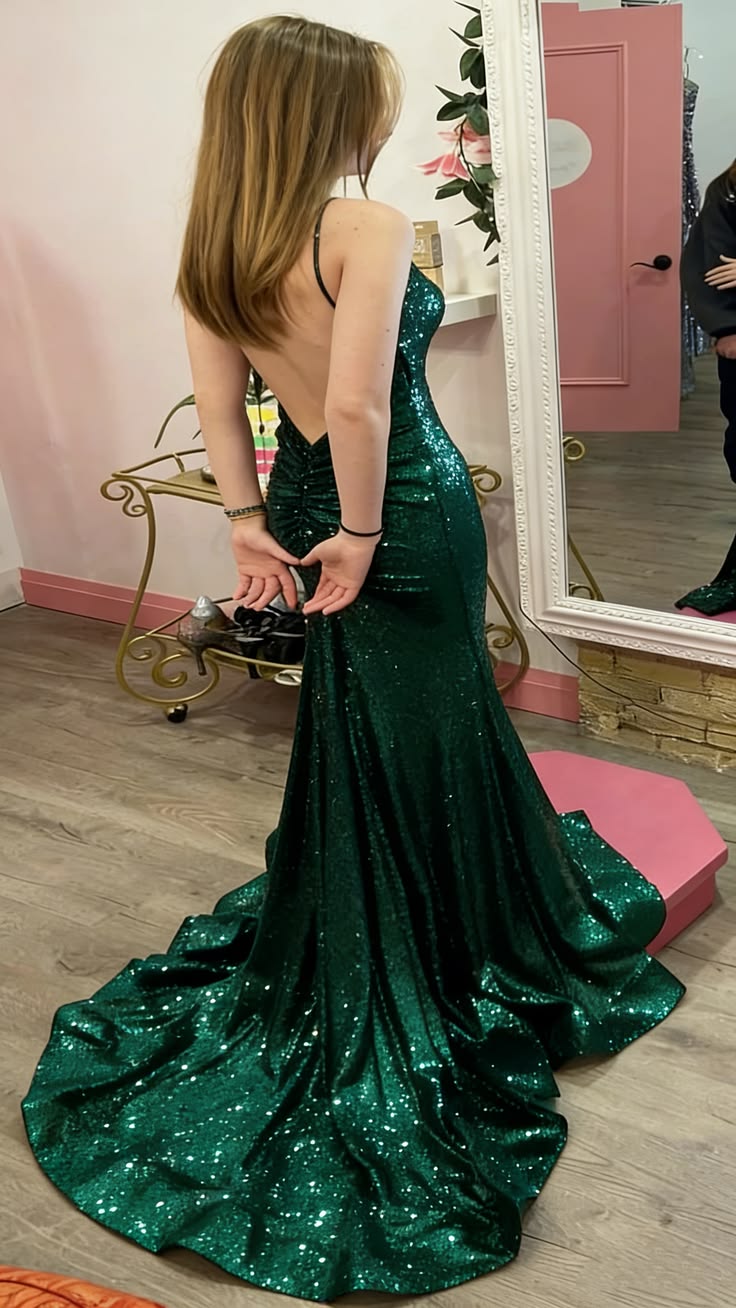 Mermaid Burgundy Sequin Floor Length Prom Dress 22st Birthday Outfit Party Dresses,LTP3703