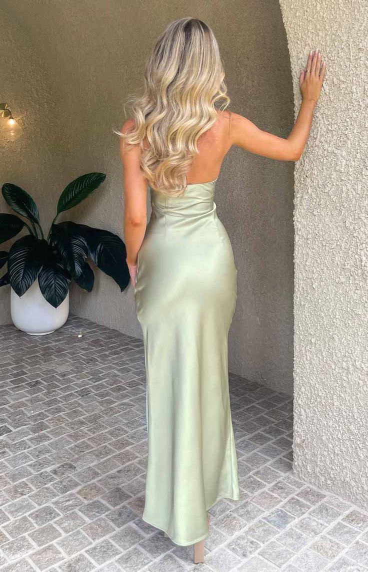 Sexy Mint Green Mermaid Long Prom Dresses