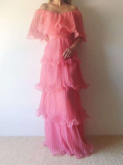 Pink Prom Dress Women Sexy Dresses Elegant Party Dress