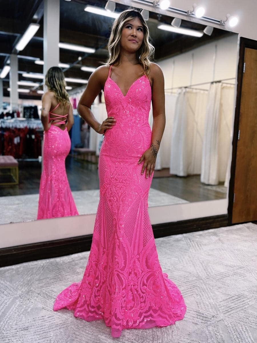 Sexy Mermaid Lace 2024 Prom Dress Long Party Dresses