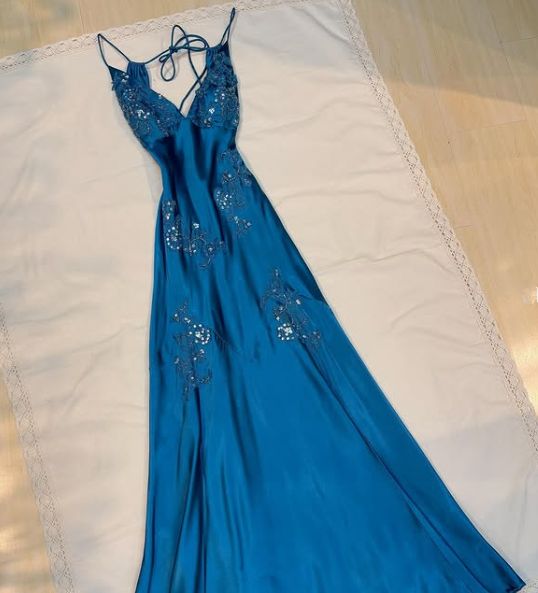 Apple Green Mermaid Long Prom Dresses Appliques Satin Evening Dress,LTP4000