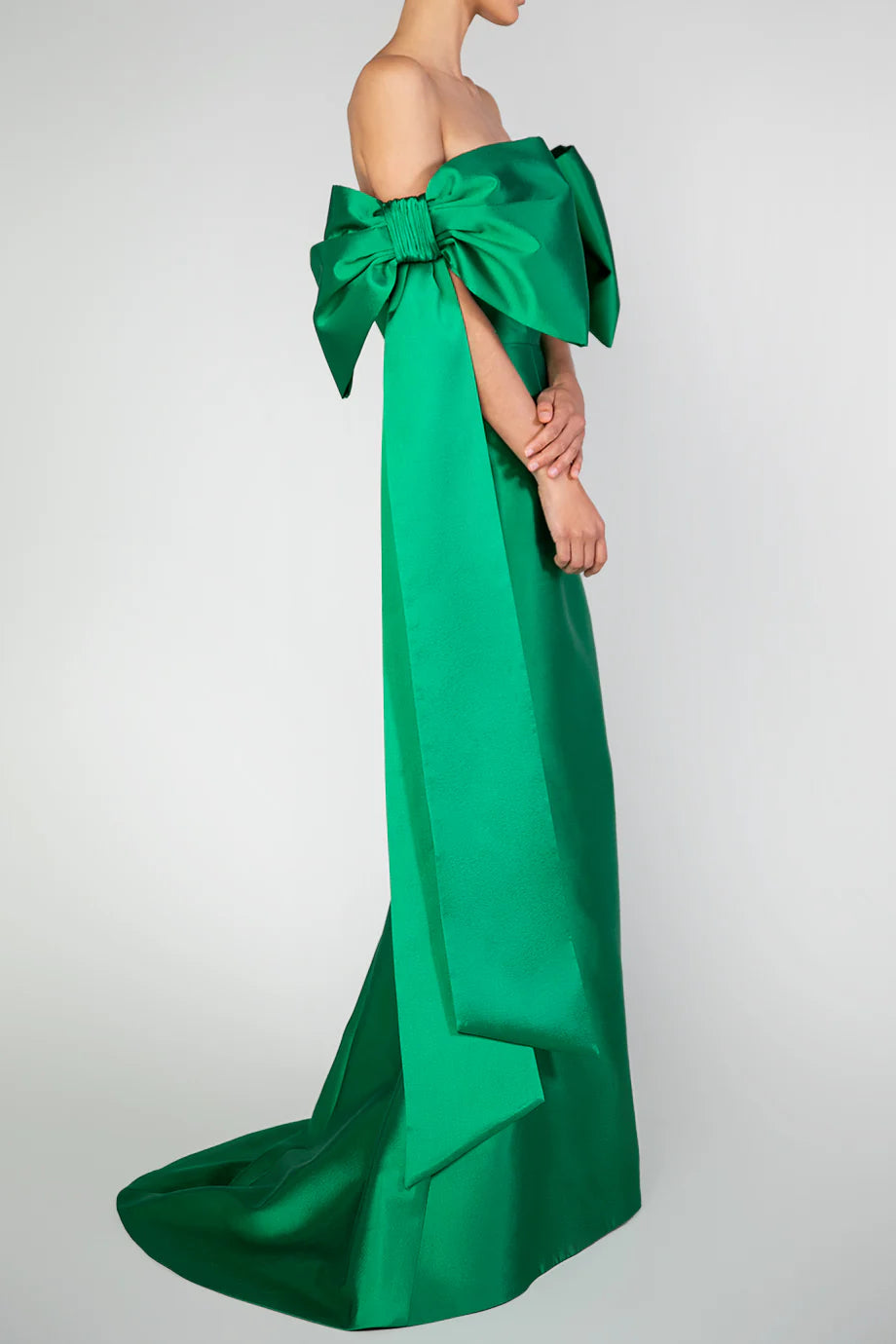 Baby Pink Mermaid Satin Long Prom Party Dresses,LTP4010