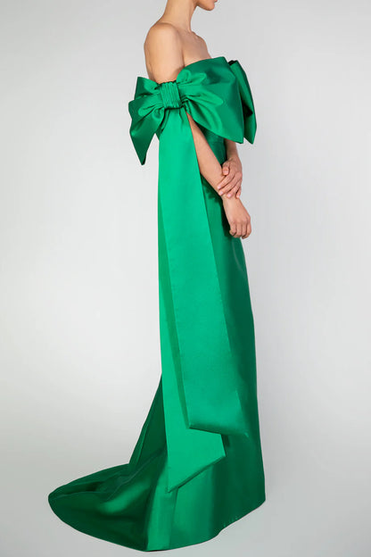 Baby Pink Mermaid Satin Long Prom Party Dresses,LTP4010