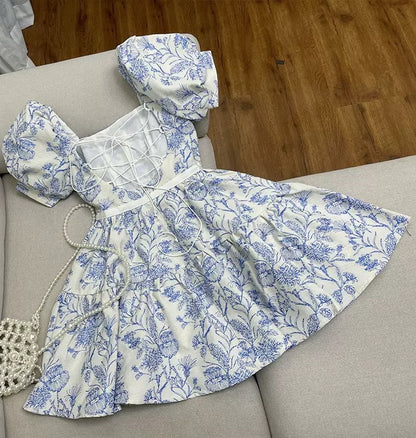 Beautiful Floral Homecoming Dresses A-line Back To School Dress ,LTP3893