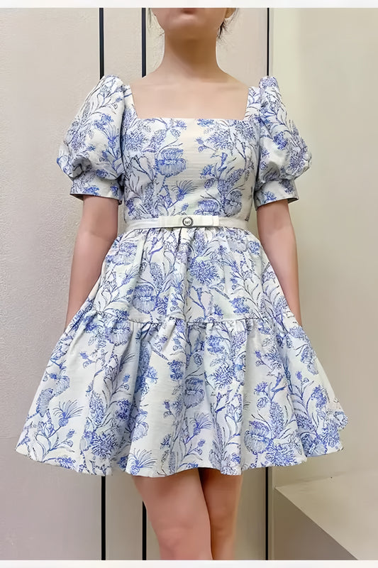 Beautiful Floral Homecoming Dresses A-line Back To School Dress ,LTP3893