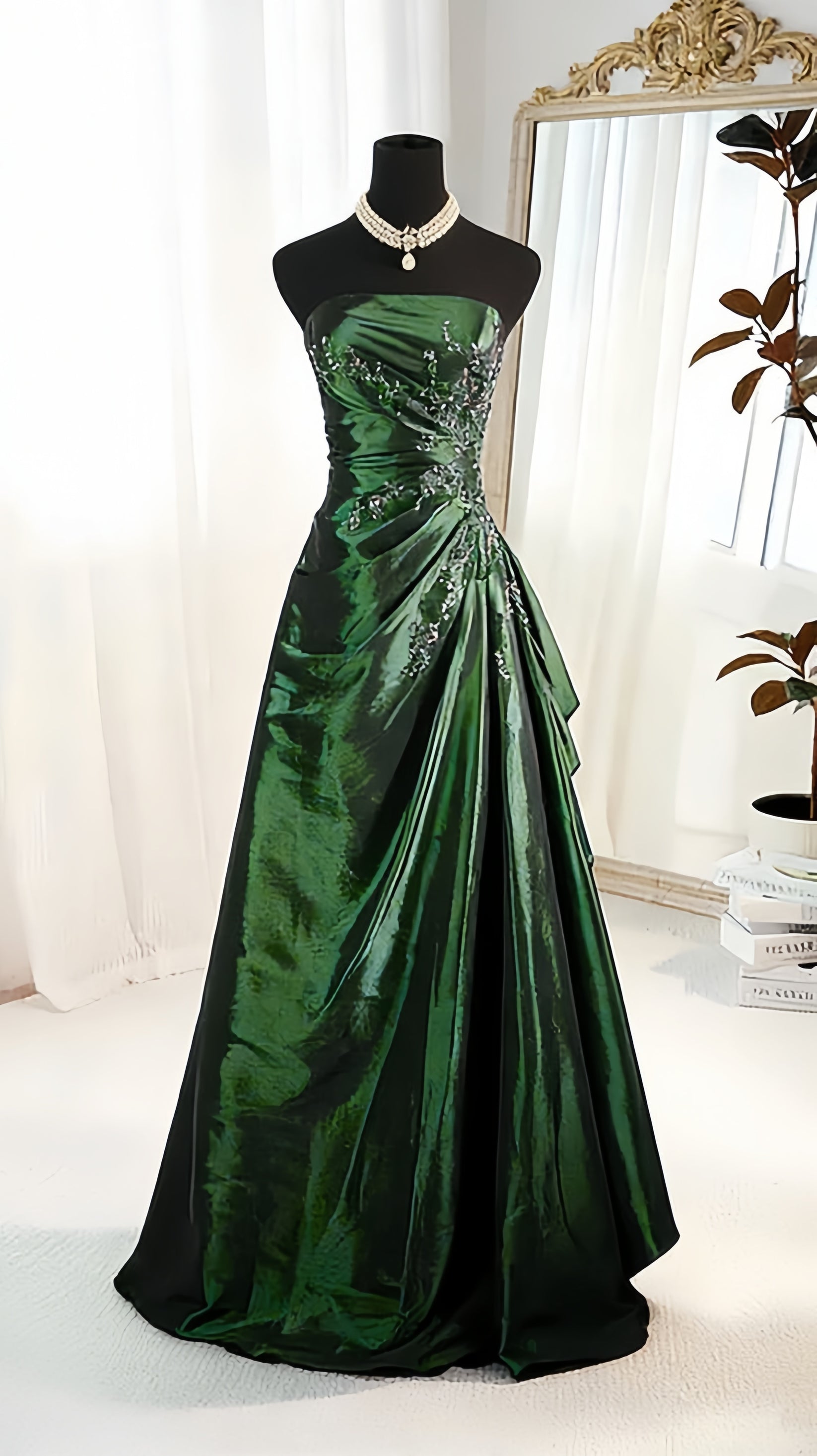Charming Beaded Senior Prom Dresses Elegant Party Dress For Women,LTP4