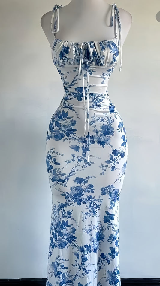 Cheap Bodycon Floral Prom Dresses Long Evening Dress Ankle Length Party Outfits,LTP3979