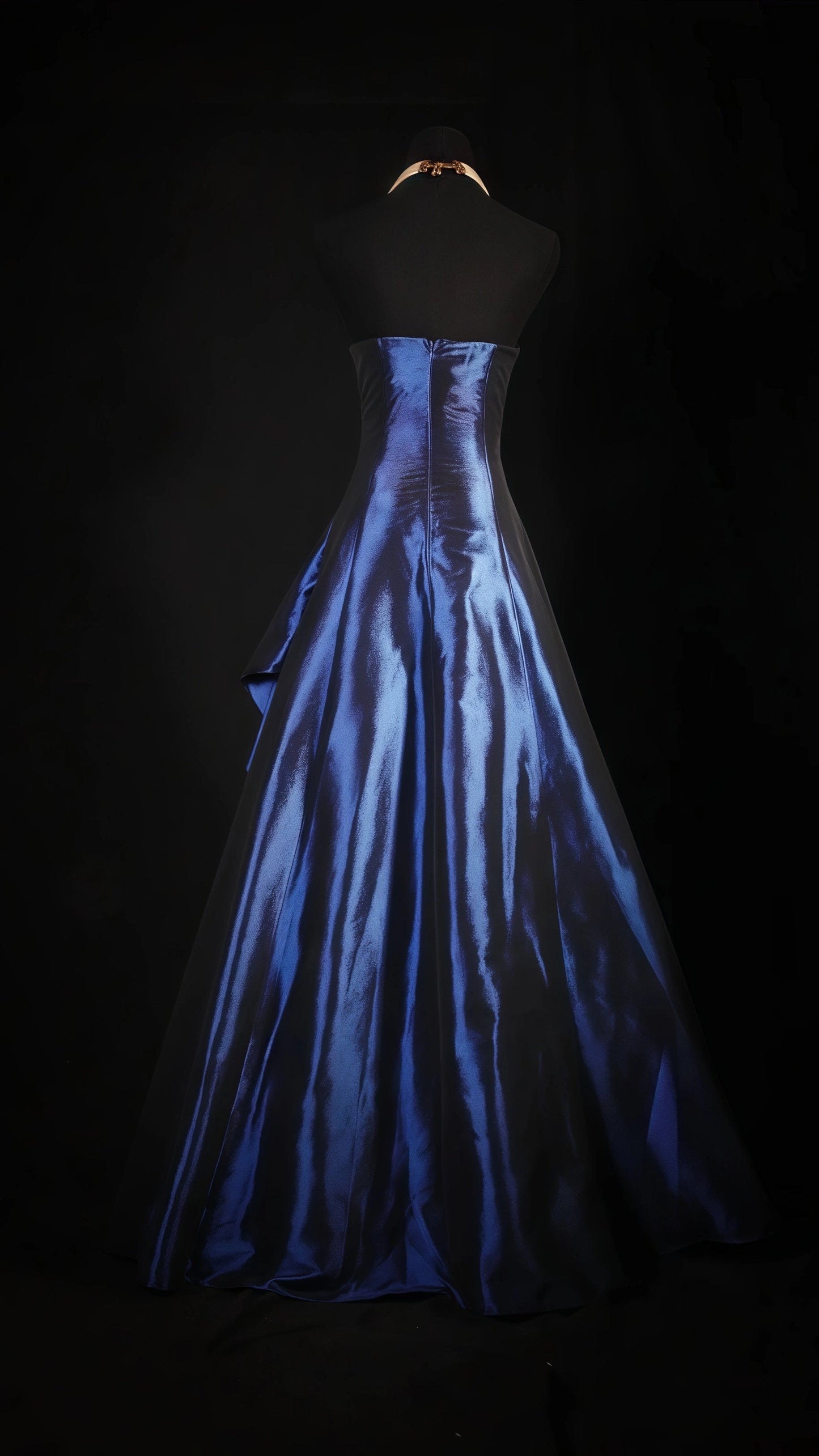 Classic Navy Blue Prom Dress, Vintage Long Party Dress, Beaded Luxury Derss,LTP3662