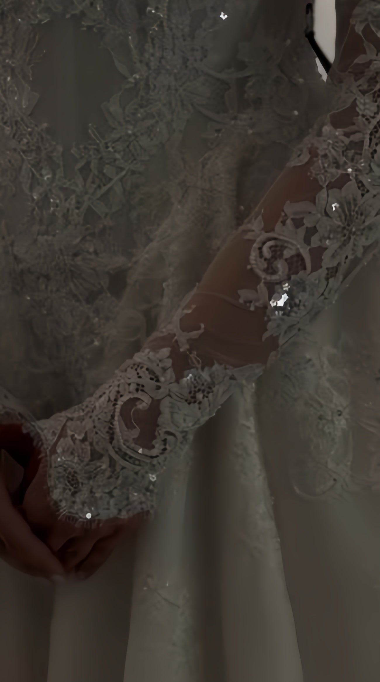 Classy Long Sleeves Ivory Wedding Dresses Off The Shoulder Appliques Bridal Dress, LTP3796