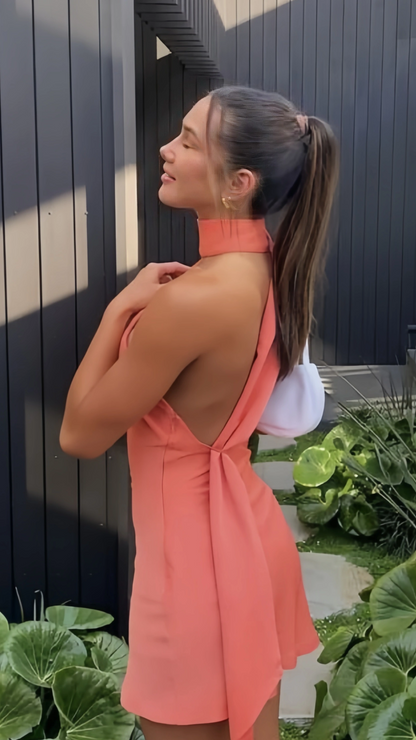 Coral Pink Bodycon Homecoming Dresses, LTP3941