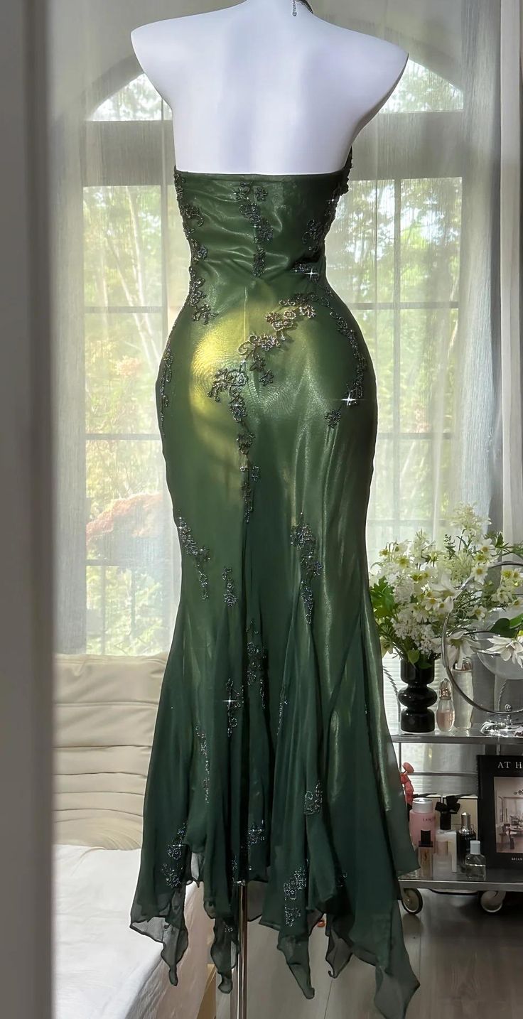 Elegant Appliques Bodycon Prom Dresses Chiffon Beaded Party Dress,LTP4155