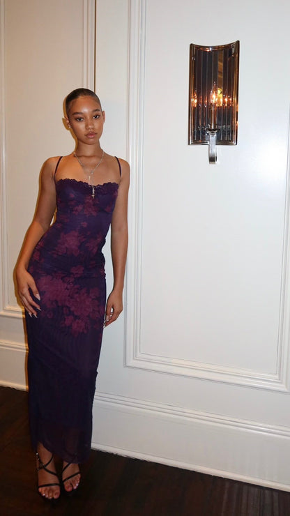 Elegant Floral Bodycon Party Dresses Spaghetti Straps Sexy Prom Dress,LTP4157