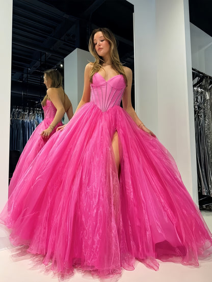 Elegant Pink Evening Prom Formal Dress, LTP3440