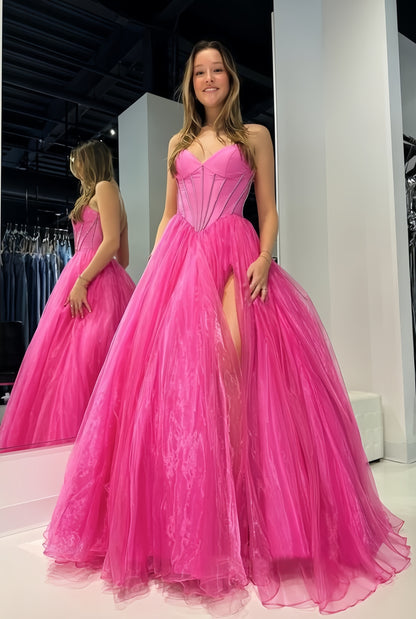 Elegant Pink Evening Prom Formal Dress, LTP3440